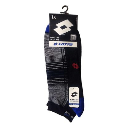 RAJ-POL STOPKA MĘSKA LOTTO KARTING_3ASSRT BLACK 2 1-PAK 489384, 474748