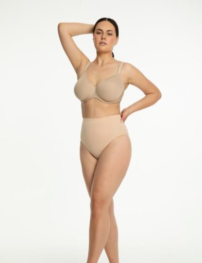 JULIMEX FIGI WYSZCZUPLAJĄCE BEZSZWOWE SEAMLESS PANTY MAXI 471