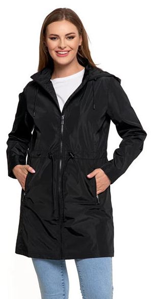 MORAJ KURTKA PARKA DAMSKA PRZEJŚCIOWA Z KAPTUREM ODW7500-003