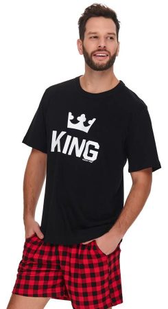 DOCTOR-NAP PIŻAMA MĘSKA KING, KRÓTKIE SZORTY PMB.9952 - AW2020