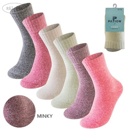 RAJ-POL SKARPETA DAMSKA MINKY SOFT W25-12 756964, 756971