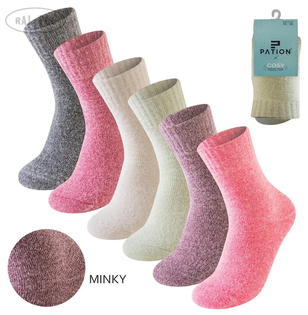RAJ-POL SKARPETA DAMSKA MINKY SOFT W25-12 756964, 756971