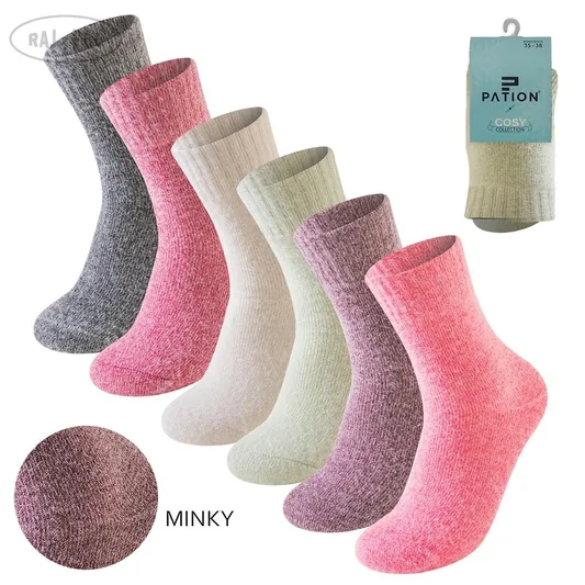 RAJ-POL SKARPETA DAMSKA MINKY SOFT W25-12 756964, 756971