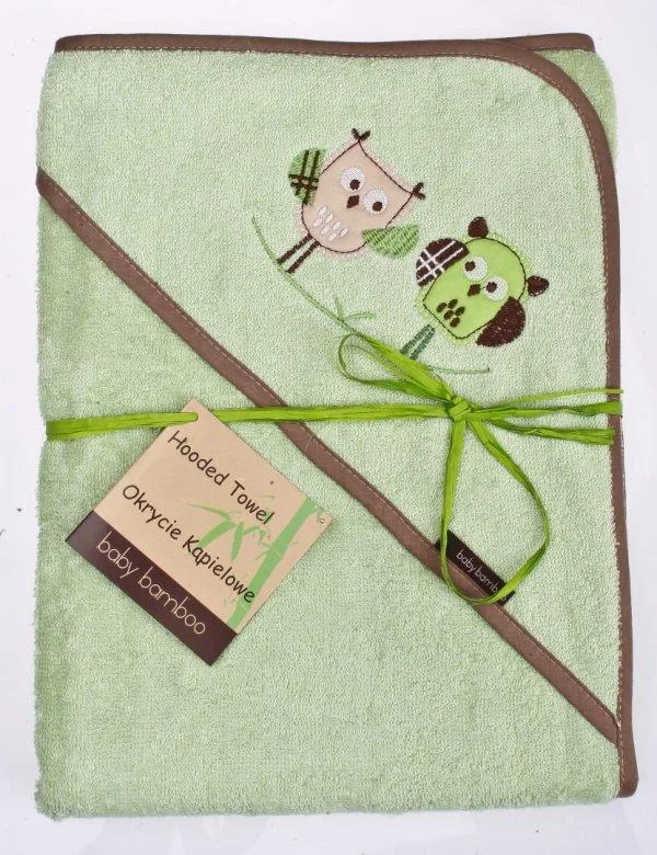 DUETBABY OKRYCIE KĄPIELOWE BAMBOO HAFT FROTE