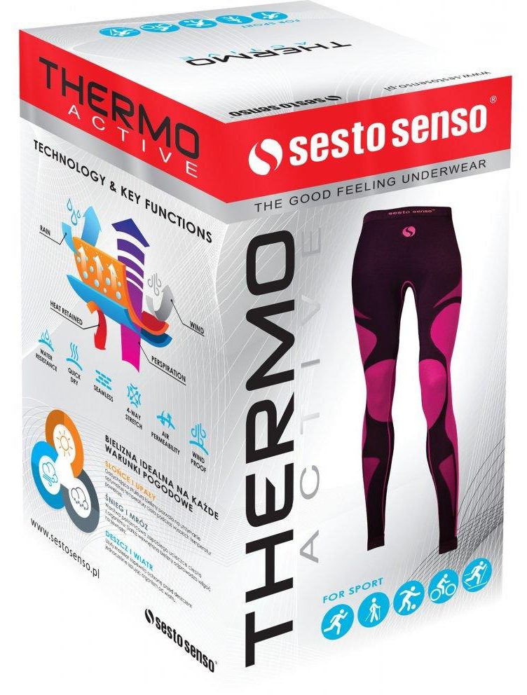 SESTO-SENSO SPODNIE THERMOACTIVE WOMEN CL20