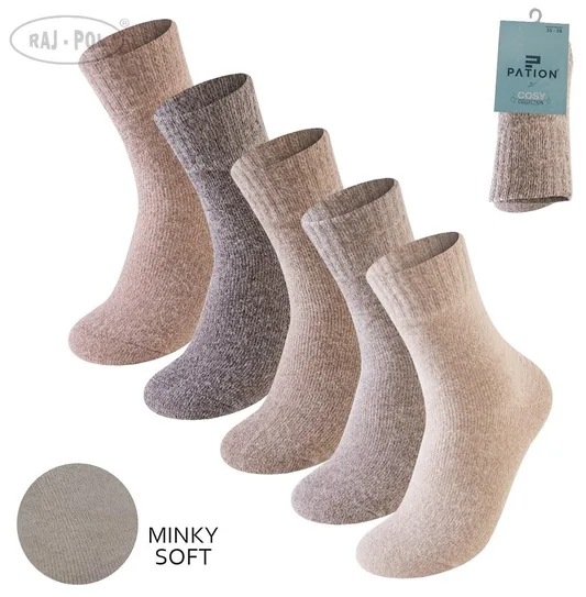 RAJ-POL SKARPETA DAMSKA MINKY SOFT W25-10 756926, 756933