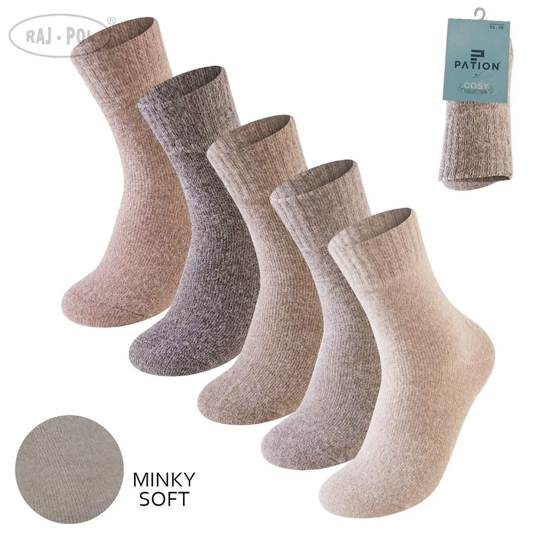 RAJ-POL SKARPETA DAMSKA MINKY SOFT W25-10 756926, 756933