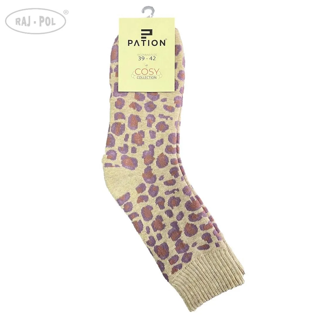 RAJ-POL SKARPETA COSY LAWENDOWE CĘTKI 736508, 736515