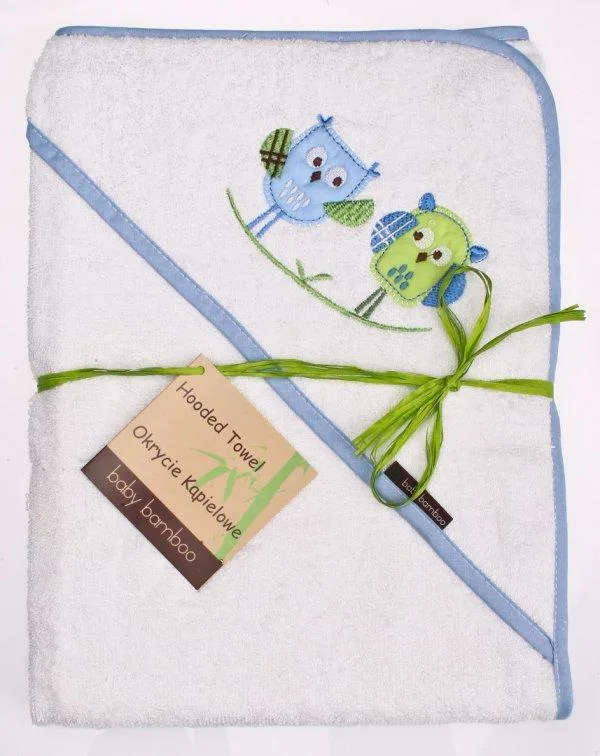 DUETBABY OKRYCIE KĄPIELOWE BAMBOO HAFT FROTE