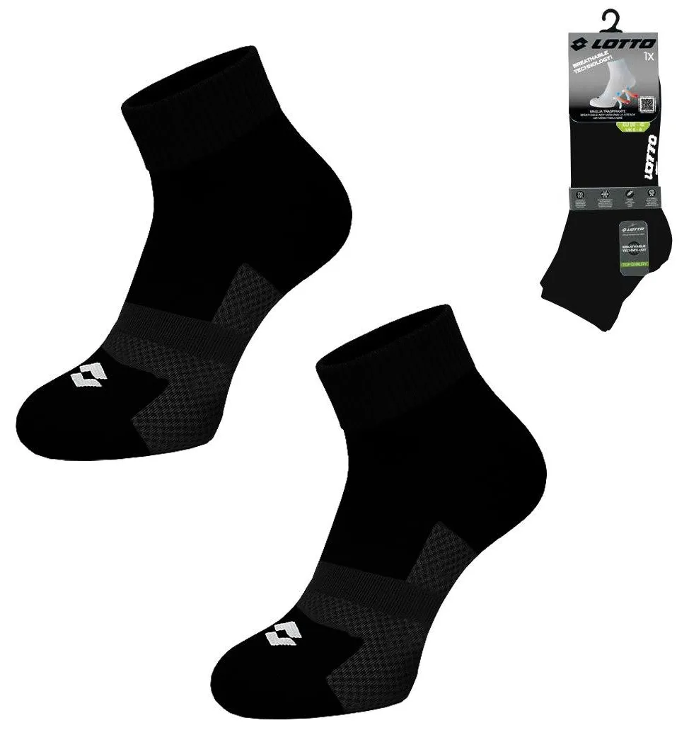 SKARPETY LOTTO FRESH CZARNY 1-PAK 445724, 520247, 520308