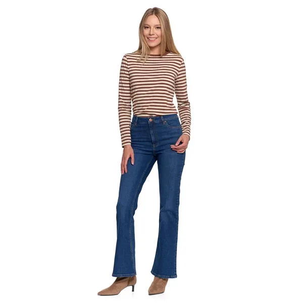 MORAJ SPODNIE DAMSKIE JEANSOWE DZWONY OSD5200-002