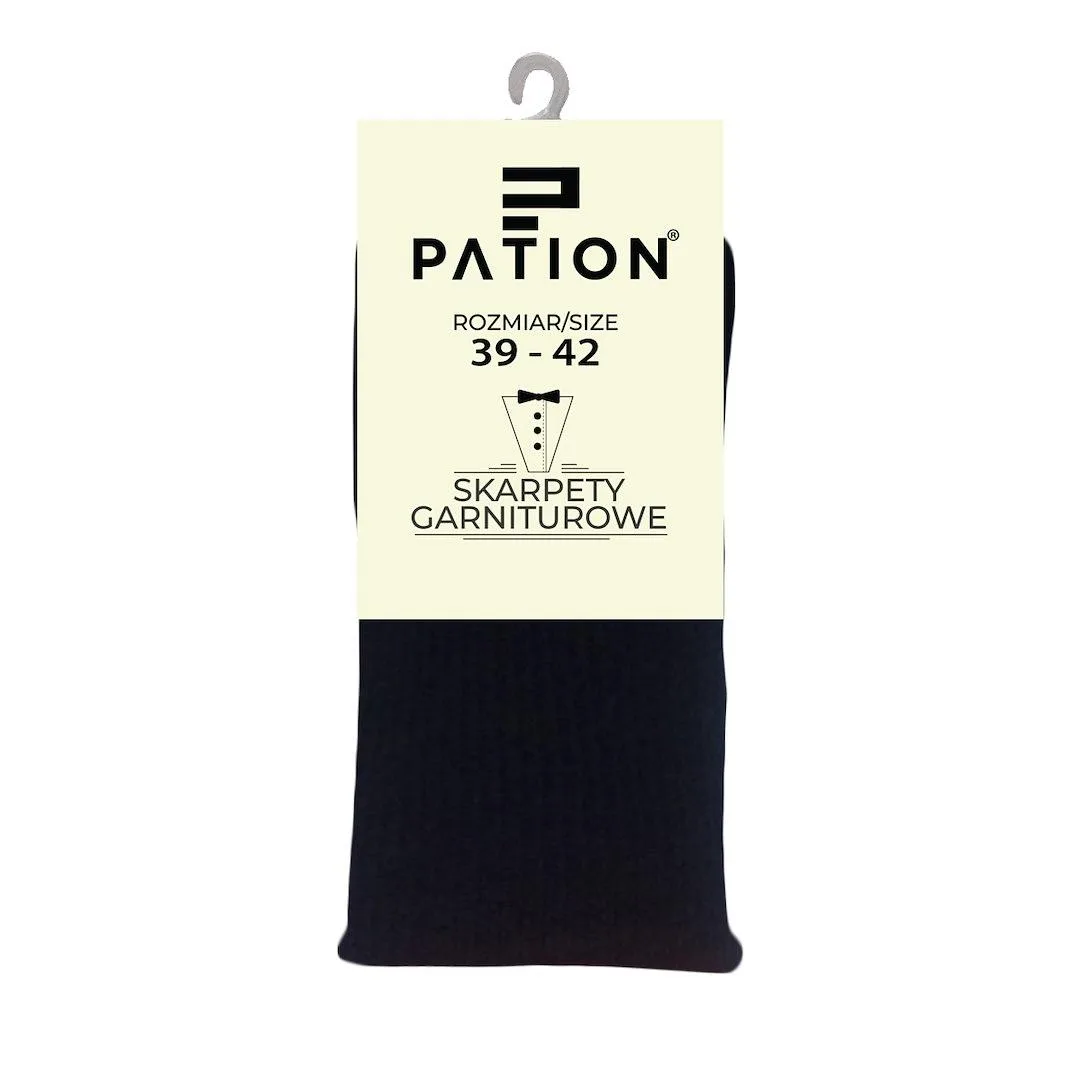 RAJ-POL SKARPATY MĘSKIE GARNITUROWE CZARNE PATION M-2501Q 754038, 754045