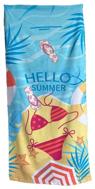 RAJ-POL RĘCZNIK PLAŻOWY HELLO SUMMER ART.720736 1-PAK