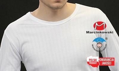 MARCINKOWSKI PODKOSZULKA DŁUGI RĘKAW MĘSKA PRĄŻEK S-XXL