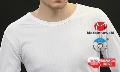 MARCINKOWSKI PODKOSZULKA DŁUGI RĘKAW MĘSKA PRĄŻEK S-XXL