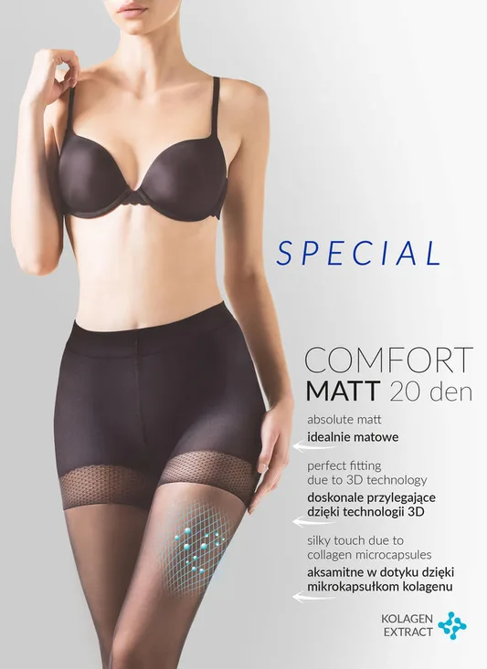 GABRIELLA RAJSTOPY DAMSKIE COMFORT MATT 20 DEN CODE 479