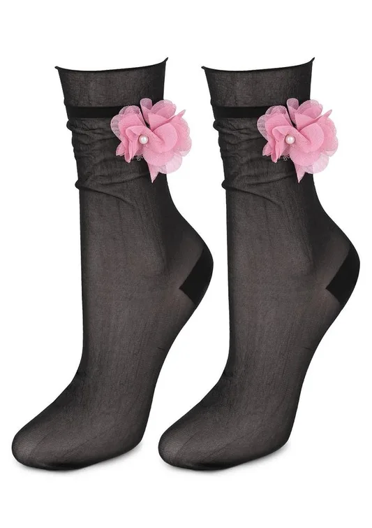 MARILYN SKARPETKI AIR SOCKS FLOWER