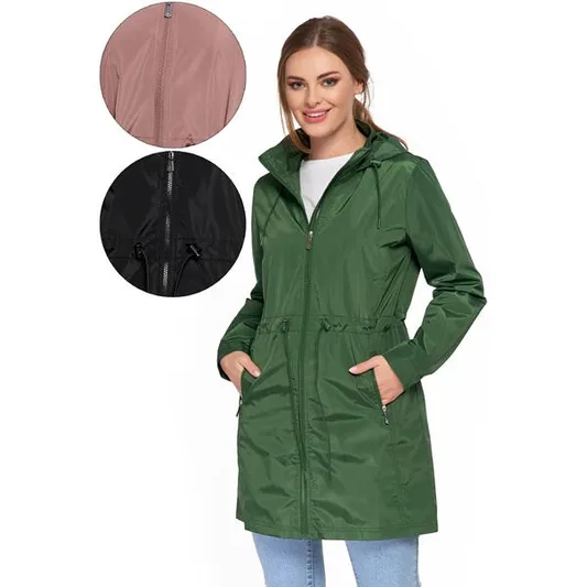 MORAJ KURTKA PARKA DAMSKA PRZEJŚCIOWA Z KAPTUREM ODW7500-003