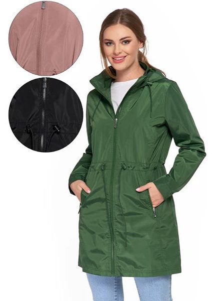 MORAJ KURTKA PARKA DAMSKA PRZEJŚCIOWA Z KAPTUREM ODW7500-003