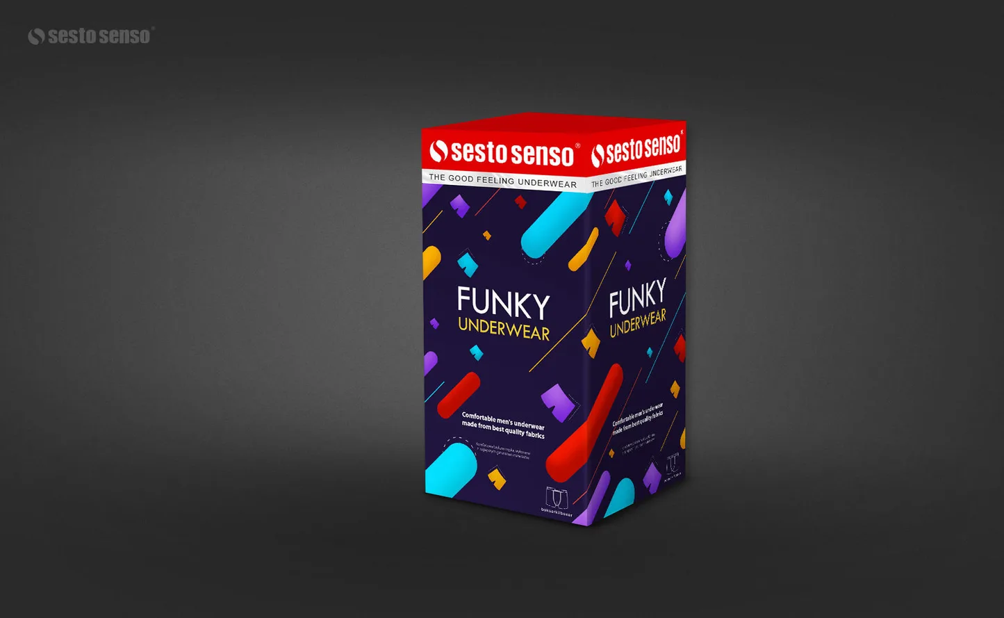 BOKSERKI MĘSKIE FUNKY 1055 SESTO SENSO