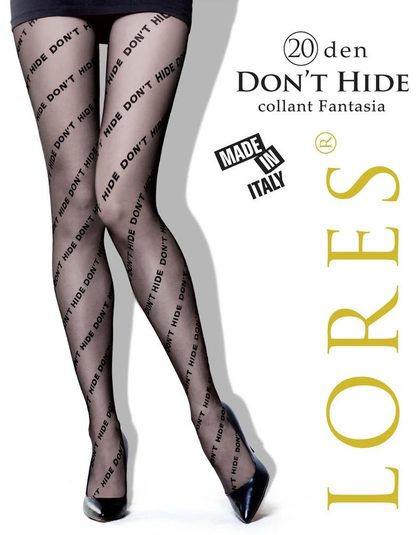 LORES RAJSTOPY DONT HIDE 20 DEN