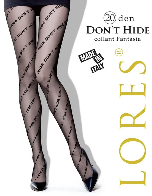 LORES RAJSTOPY DONT HIDE 20 DEN