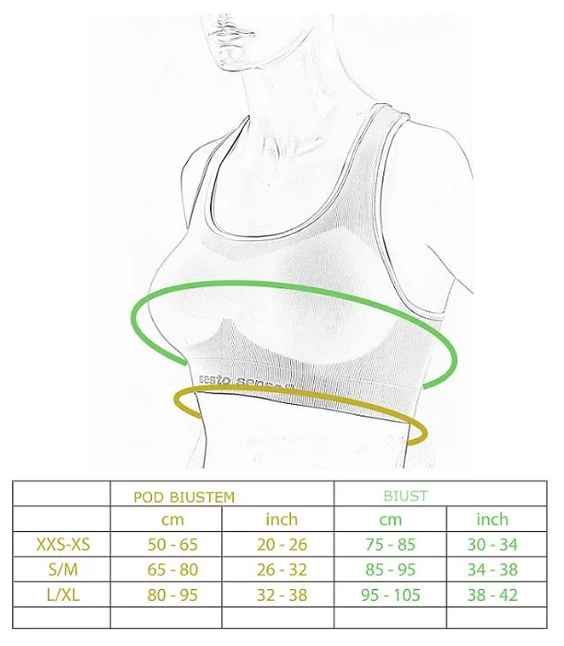 SESTO-SENSO TOP DAMSKI CL14 BEZSZWOWY SESTO SENSO