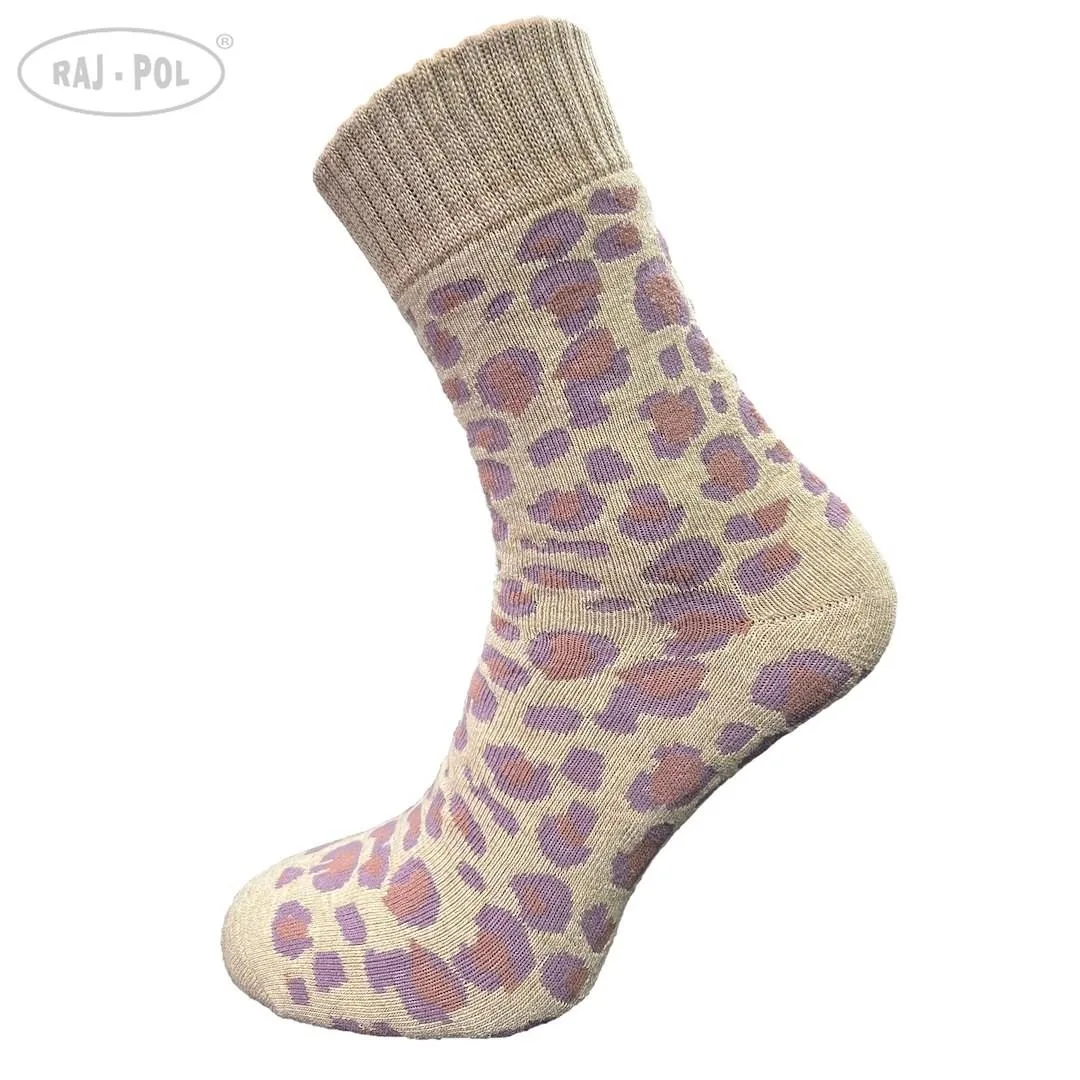 RAJ-POL SKARPETA COSY LAWENDOWE CĘTKI 736508, 736515