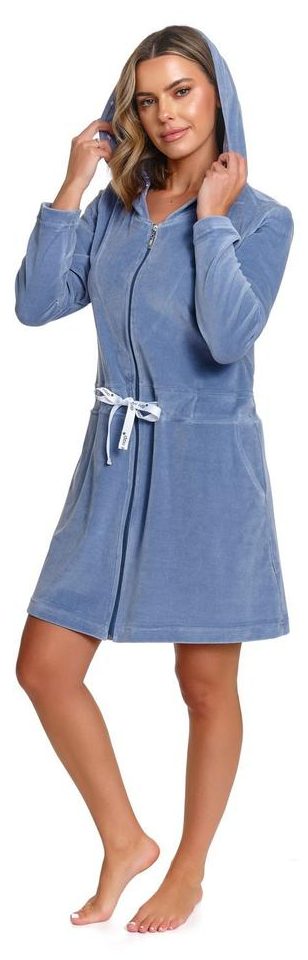 DOCTOR-NAP SZLAFROK DAMSKI SWO.1008 SKY BLUE WL26