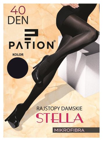 RAJSTOPY MIKROFIBRA PATION 40 DEN NERO 742585, 742592, 742608, 742615
