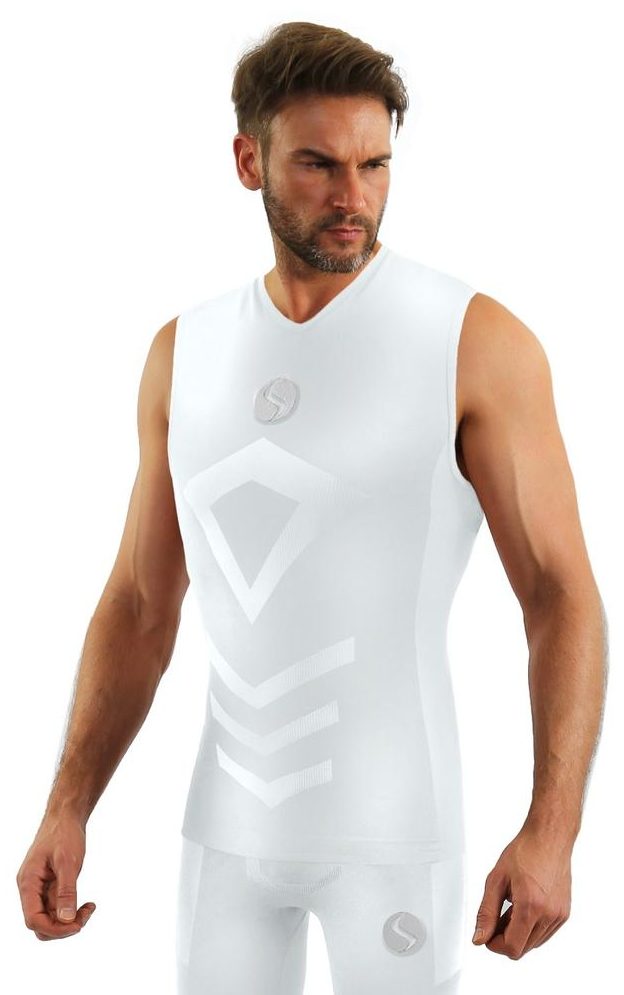 SESTO-SENSO MENS TANK TOP CL 38 - KOSZULKA TERMOAKTYWNA SZEROKIE RAMIĄCZKO