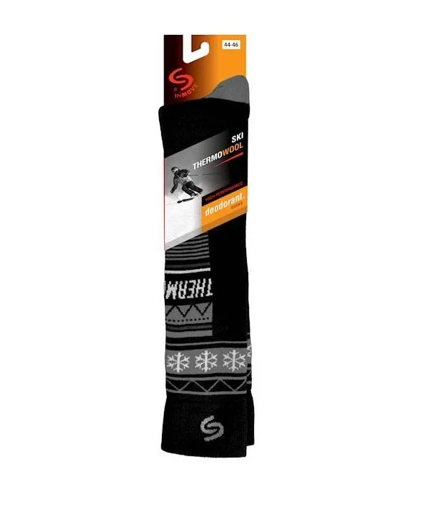 JJW PODKOLANÓWKI SKI THERMOWOOL DEODORANT WEŁNIANE, NARCIARSKIE