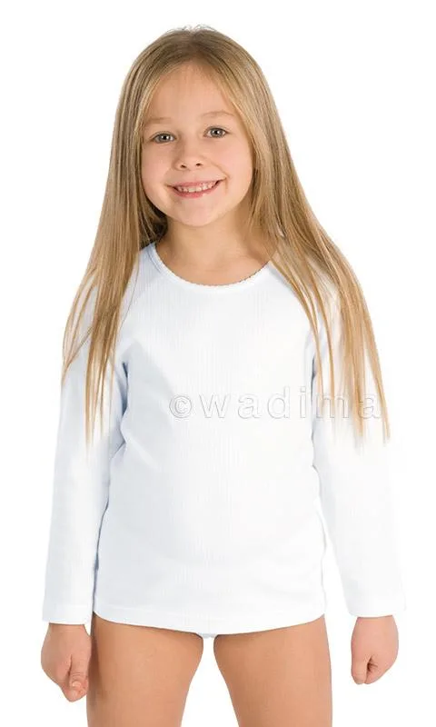 WADIMA 40215 PODKOSZULEK DZIEWCZĘCY DŁUGI RĘKAW