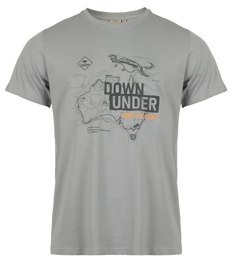 T-SHIRT MĘSKI ROADSIGN BRAND SZARY 21-035514, 21-035515, 21-035516, 21-035517, 21-035518