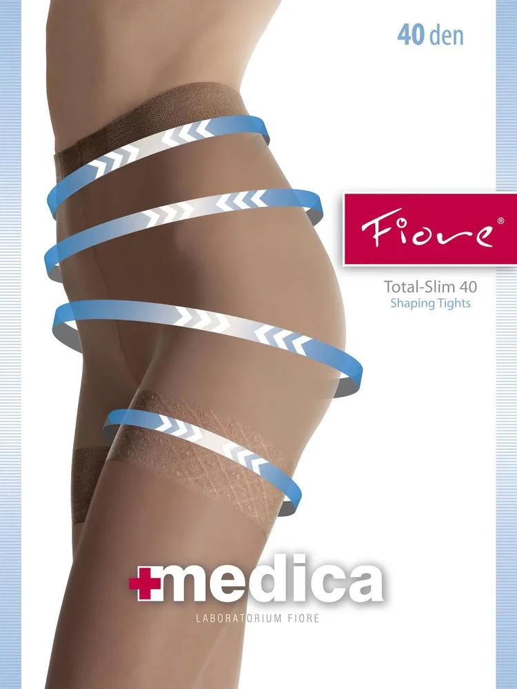 FIORE RAJSTOPY TOTAL-SLIM 40 DEN
