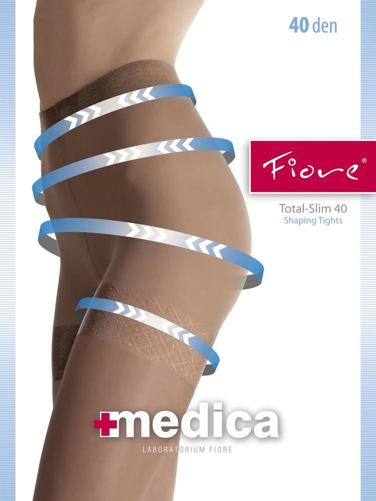 FIORE RAJSTOPY TOTAL-SLIM 40 DEN