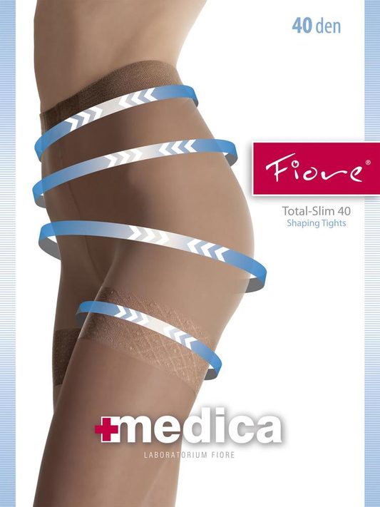 FIORE RAJSTOPY TOTAL-SLIM 40 DEN