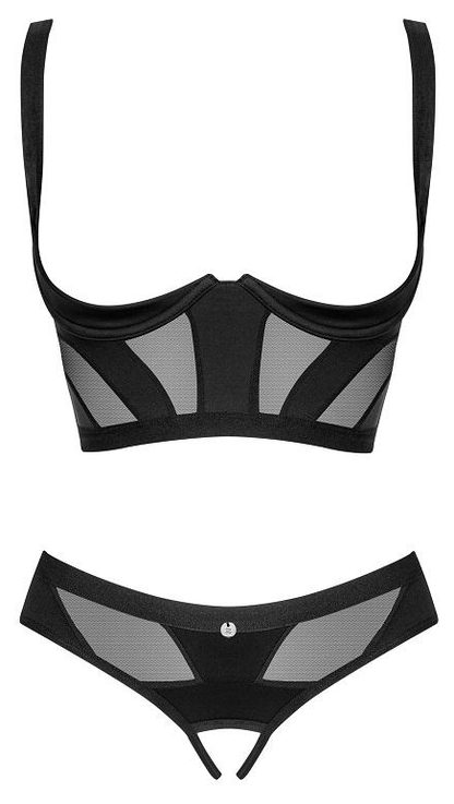 OBSESSIVE CHIC AMORIA KOMPLET 2-CZĘŚCIOWY OTWARTY