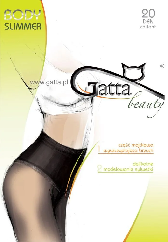 GATTA BODY SLIMMER - RAJSTOPY DAMSKIE WYSZCZUPLAJĄCE BRZUCH KOD 0GB.503