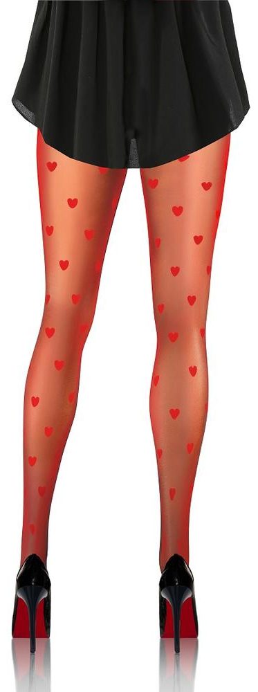 SESTO-SENSO RAJSTOPY W SERDUSZKA FASHION F01 20 DEN