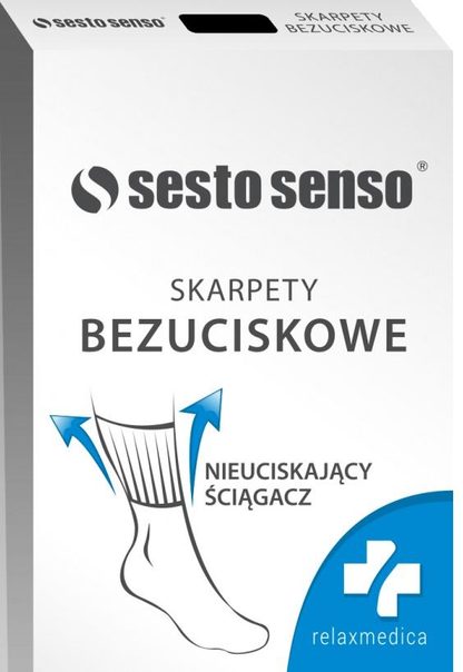 SESTO-SENSO SKARPETY GARNITUR BEZUCISKOWE P1040