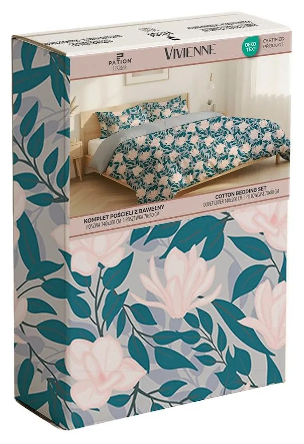 PATION POŚCIEL BAWEŁNIANA VIVIENNE MAGNOLIA 799046, 799053, 799060