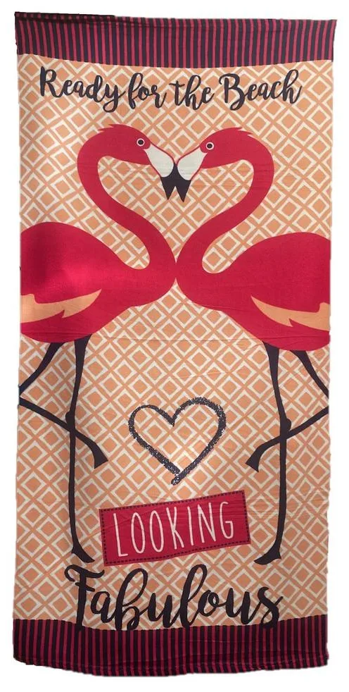 RAJ-POL RĘCZNIK PLAŻOWY FLAMING 721948