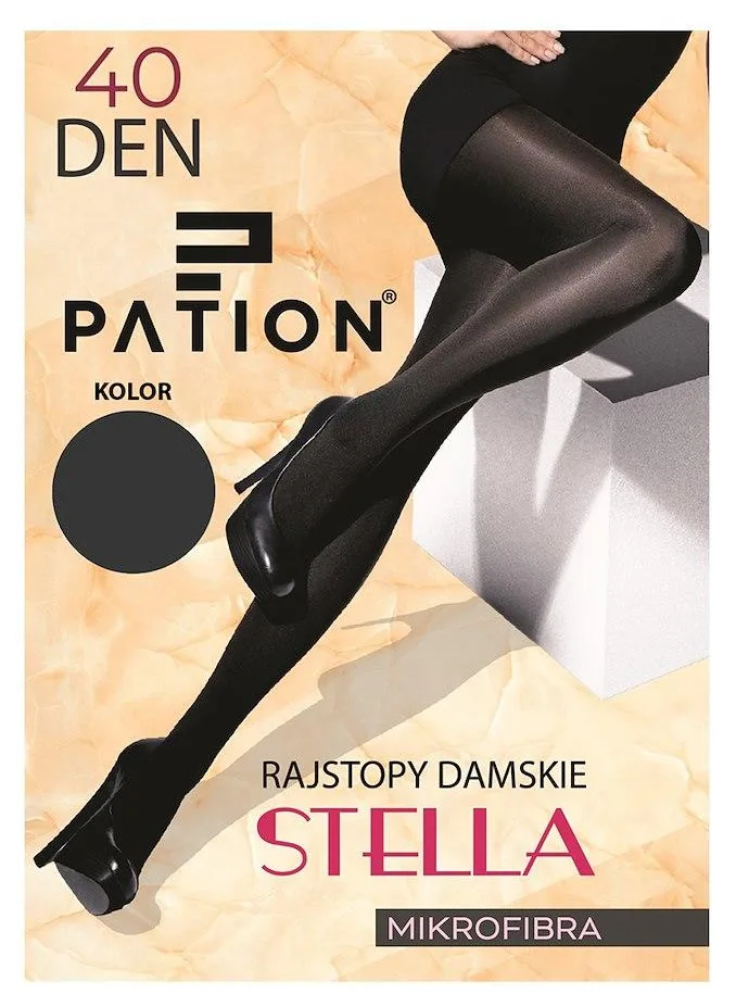 RAJSTOPY MIKROFIBRA PATION 40 DEN GRAFIT 742547, 742554, 742561, 742578