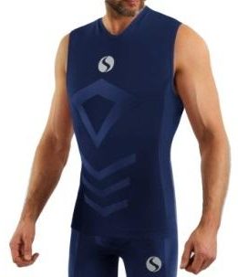 SESTO-SENSO MENS TANK TOP CL 38 - KOSZULKA TERMOAKTYWNA SZEROKIE RAMIĄCZKO
