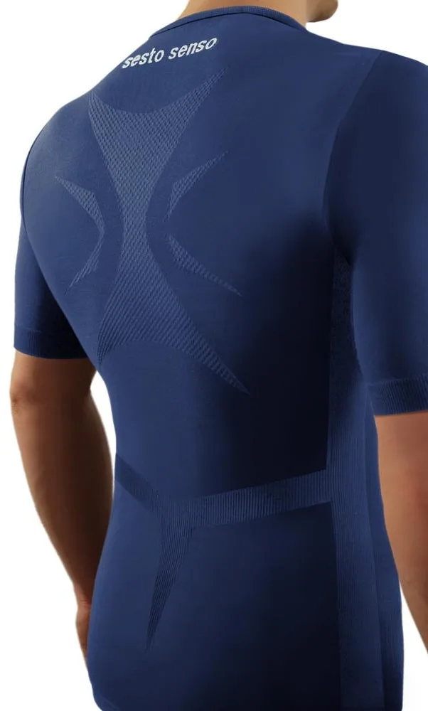 SESTO-SENSO MENS TOP SHORT CL 39 - KOSZULKA TERMOAKTYWNA KRÓTKI RĘKAW