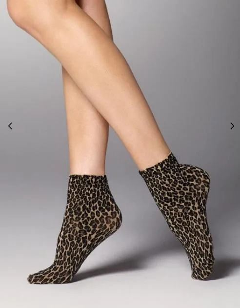 SKARPETKI VENEZIANA LEOPARDO