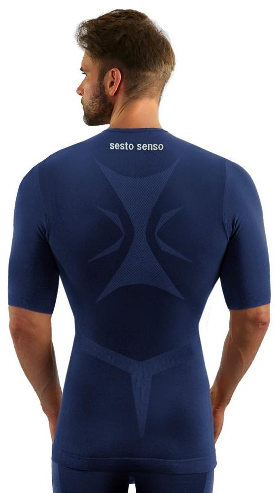 SESTO-SENSO MENS TOP SHORT CL 39 - KOSZULKA TERMOAKTYWNA KRÓTKI RĘKAW