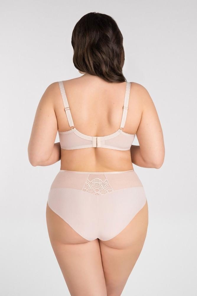 GORSENIA K855 BIUSTONOSZ MIĘKKI BIG JUST BEIGE