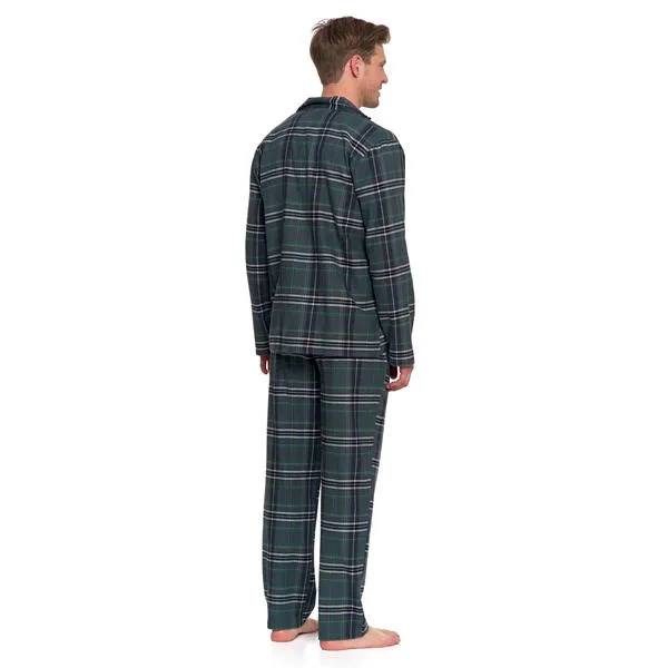 MORAJ PIŻAMA MĘSKA FLANELOWA Z DŁUGIM RĘKAWEM PDM6700-001 AW25/26